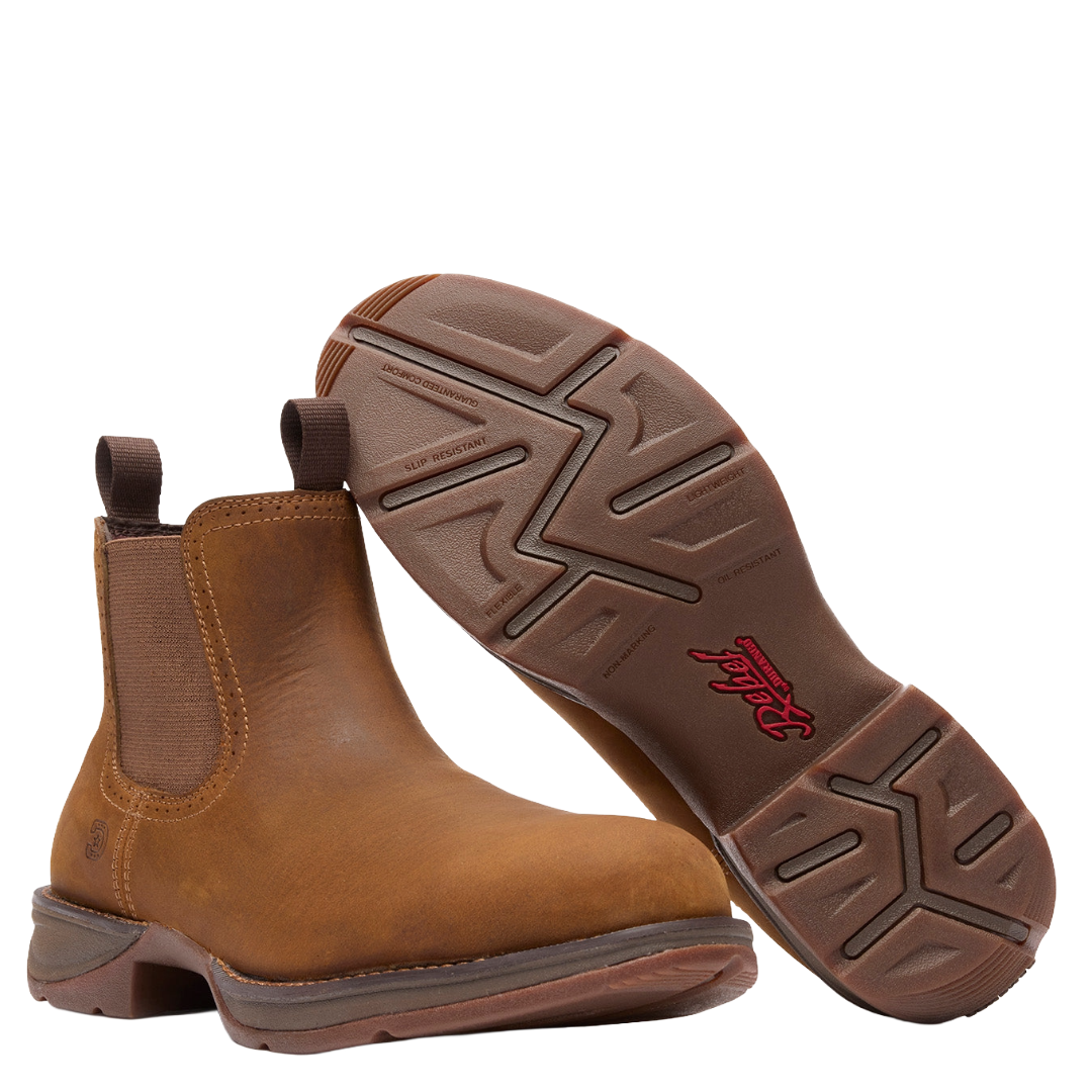 Durango Men's Red Dirt Rebel™ Chelsea Brown Work Boot DDB0524
