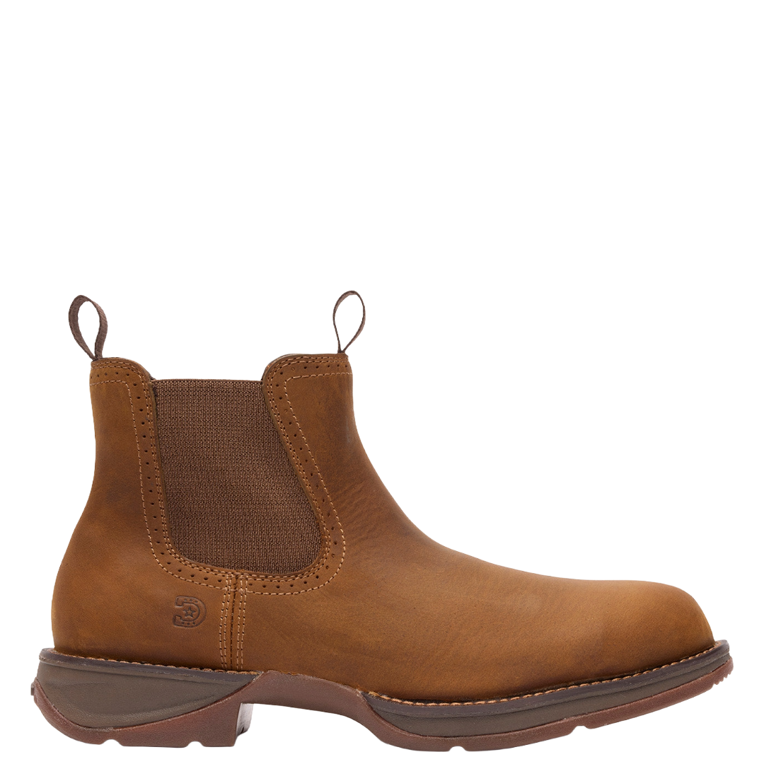 Durango Men's Red Dirt Rebel™ Chelsea Brown Work Boot DDB0524