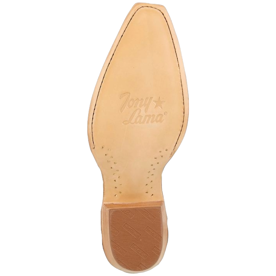 Tony Lama Ladies Jess Wine Goat Leather Tall Boots DR4253