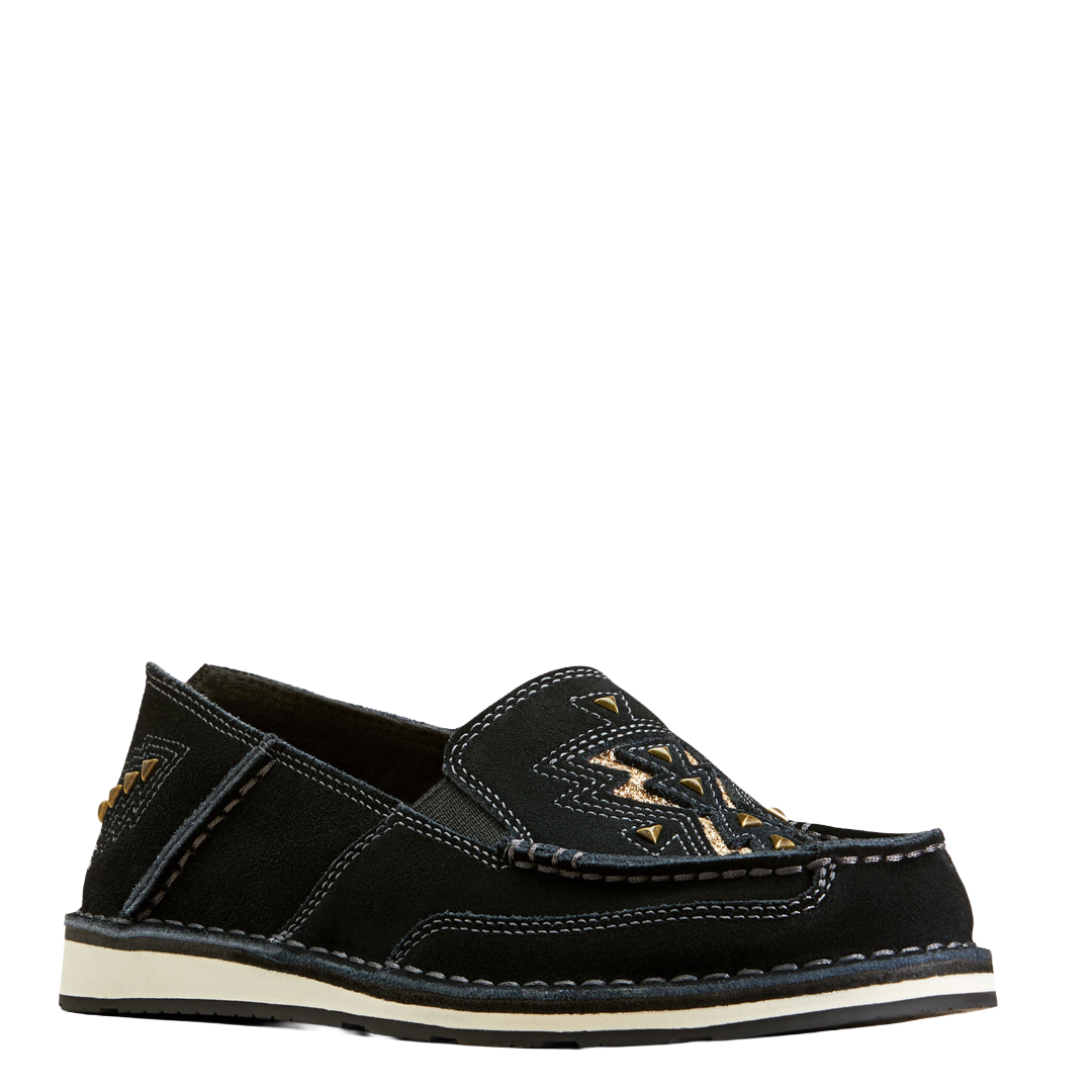 Ariat Ladies Black Suede Azteca Cruisers 10046912