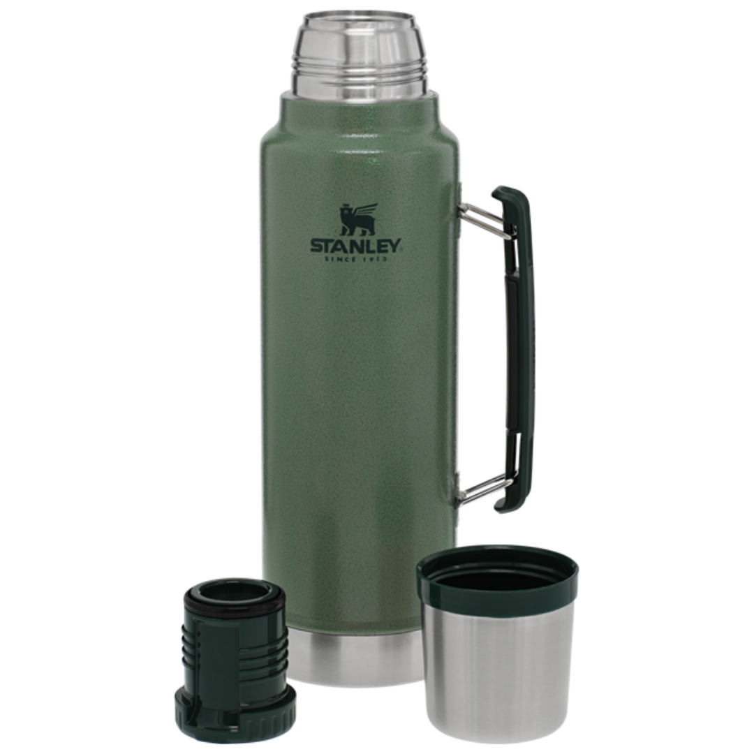 Stanley The Legendary Classic 1.5QT Hammertone Green Bottle 10-11347-001