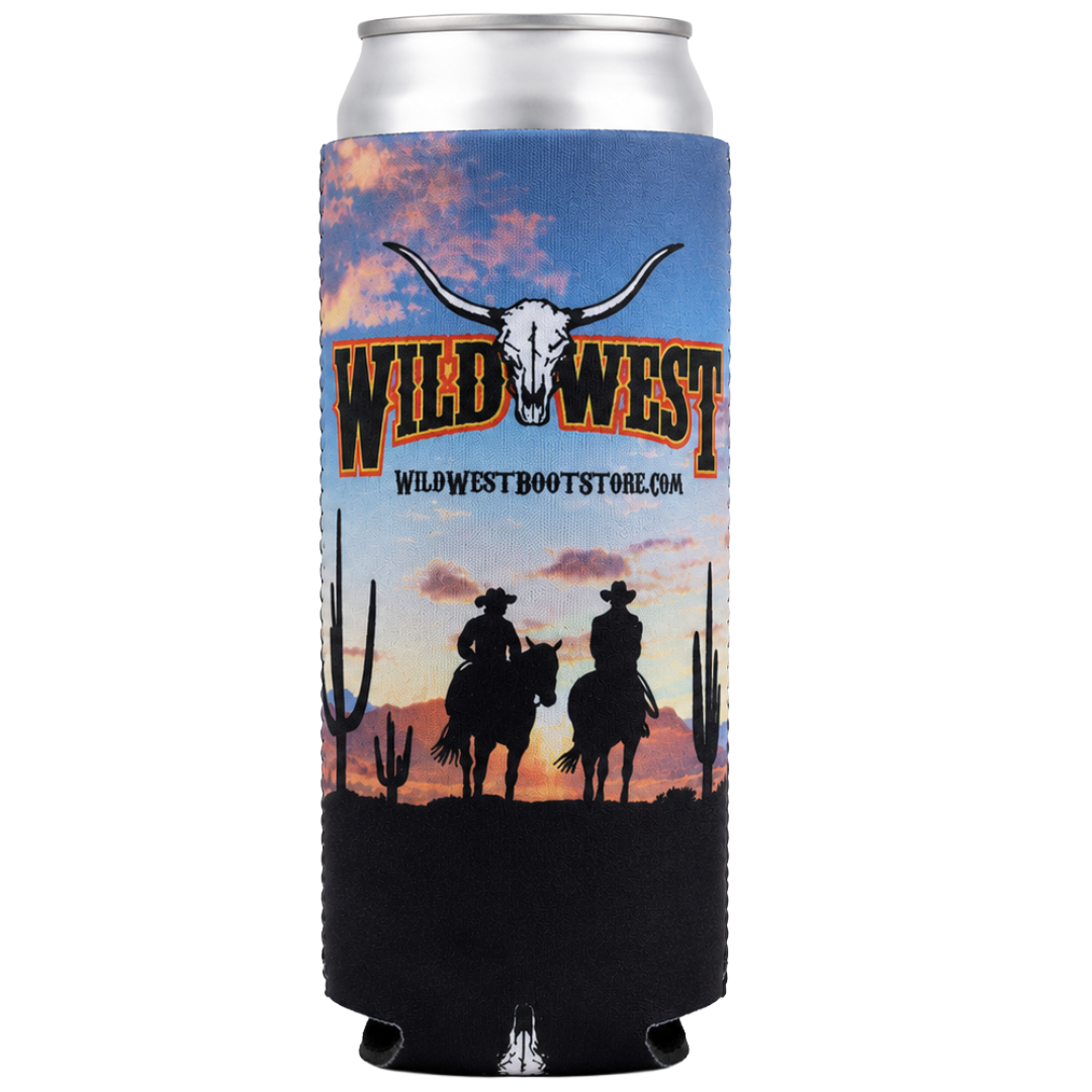 Wild West Boot Store Branded Koozie