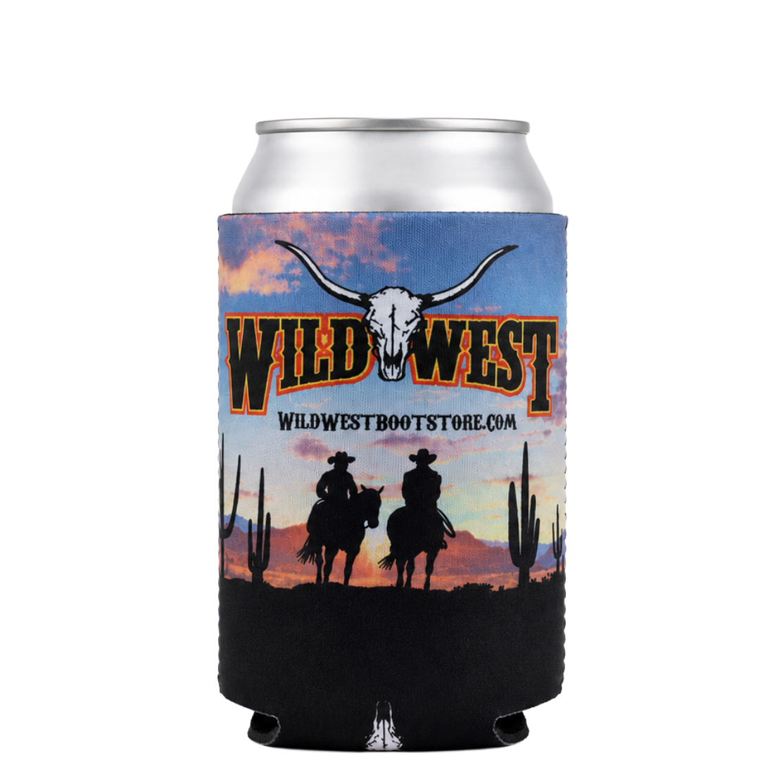 Wild West Boot Store Branded Koozie