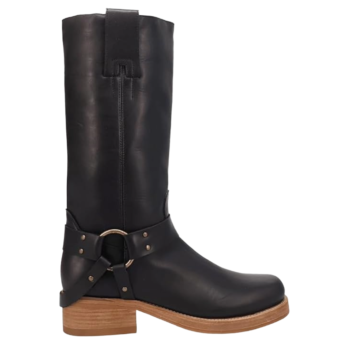 Dingo Men's Rip Harness Black Leather Western Boot DI2307-BK