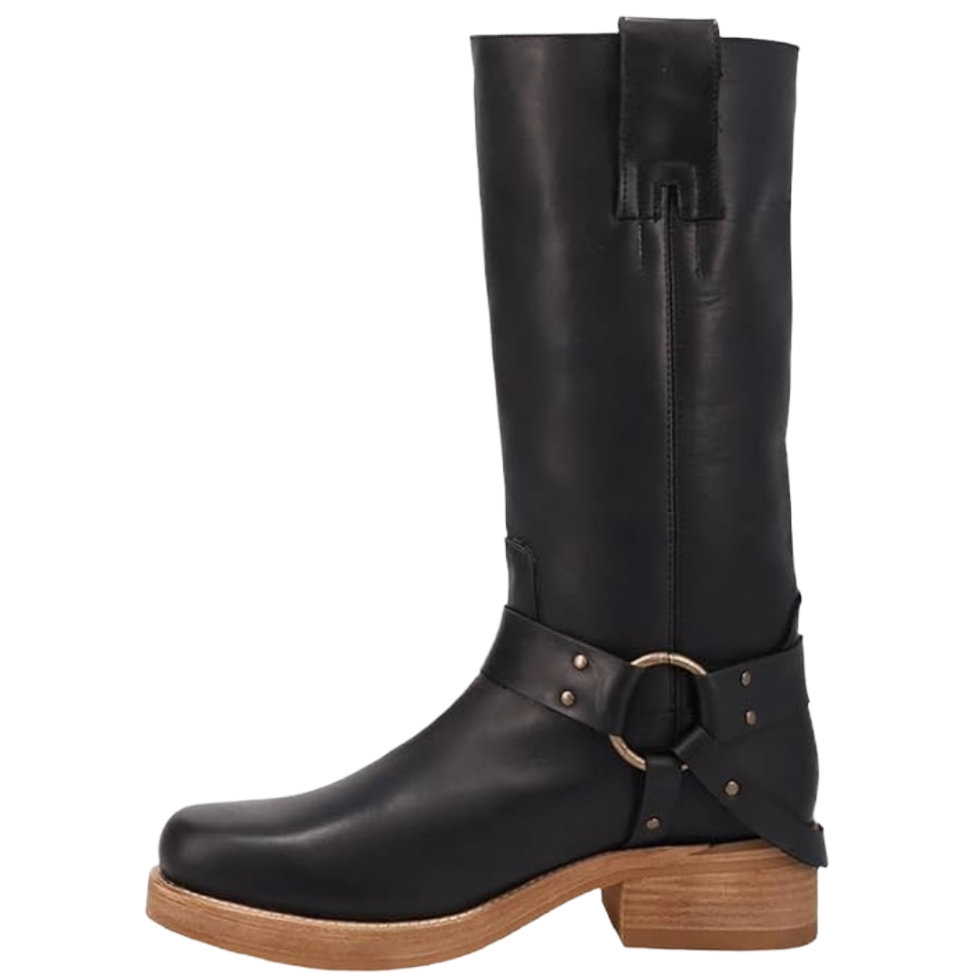 Dingo Men's Rip Harness Black Leather Western Boot DI2307-BK