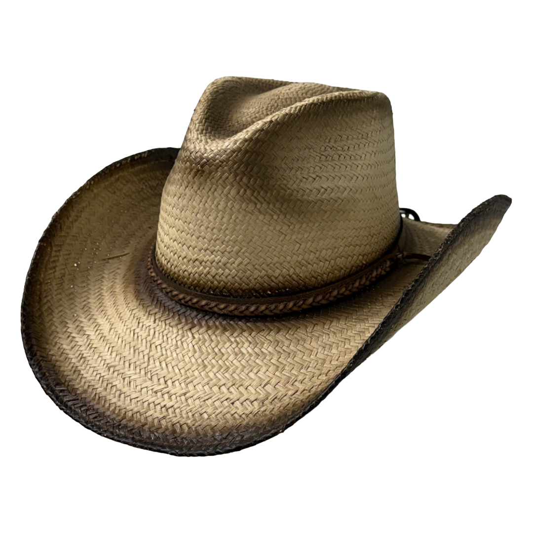 Austin Handmade Hats Men's Luke Natural Straw Hat 05-128