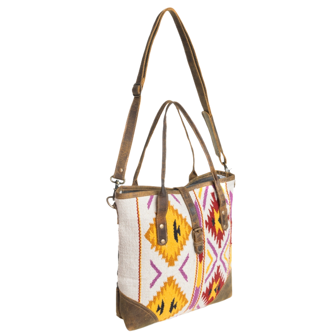 Myra Bag My Desert Sunset Brown Shoulder Bag S-10854