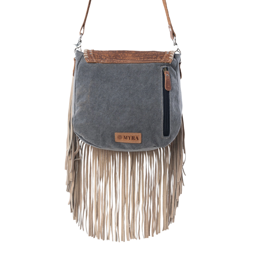 Myra Bag Dusty Lariat Concealed Carry Brown Bag S-14329