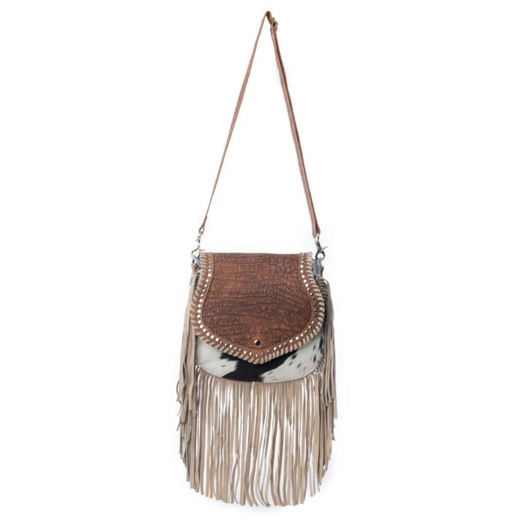Myra Bag Dusty Lariat Concealed Carry Brown Bag S-14329
