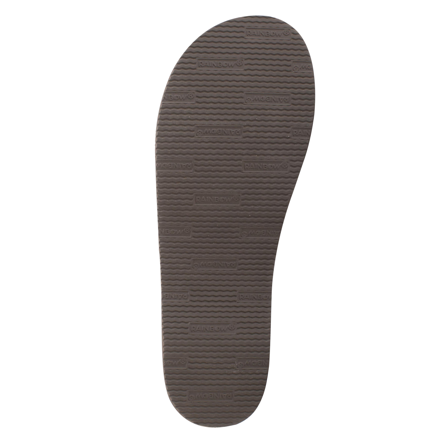 Rainbow Ladies Crystal Collection Single Layer Sierra Brown 1/2" Strap Sandal 401ALTSN-SRBR