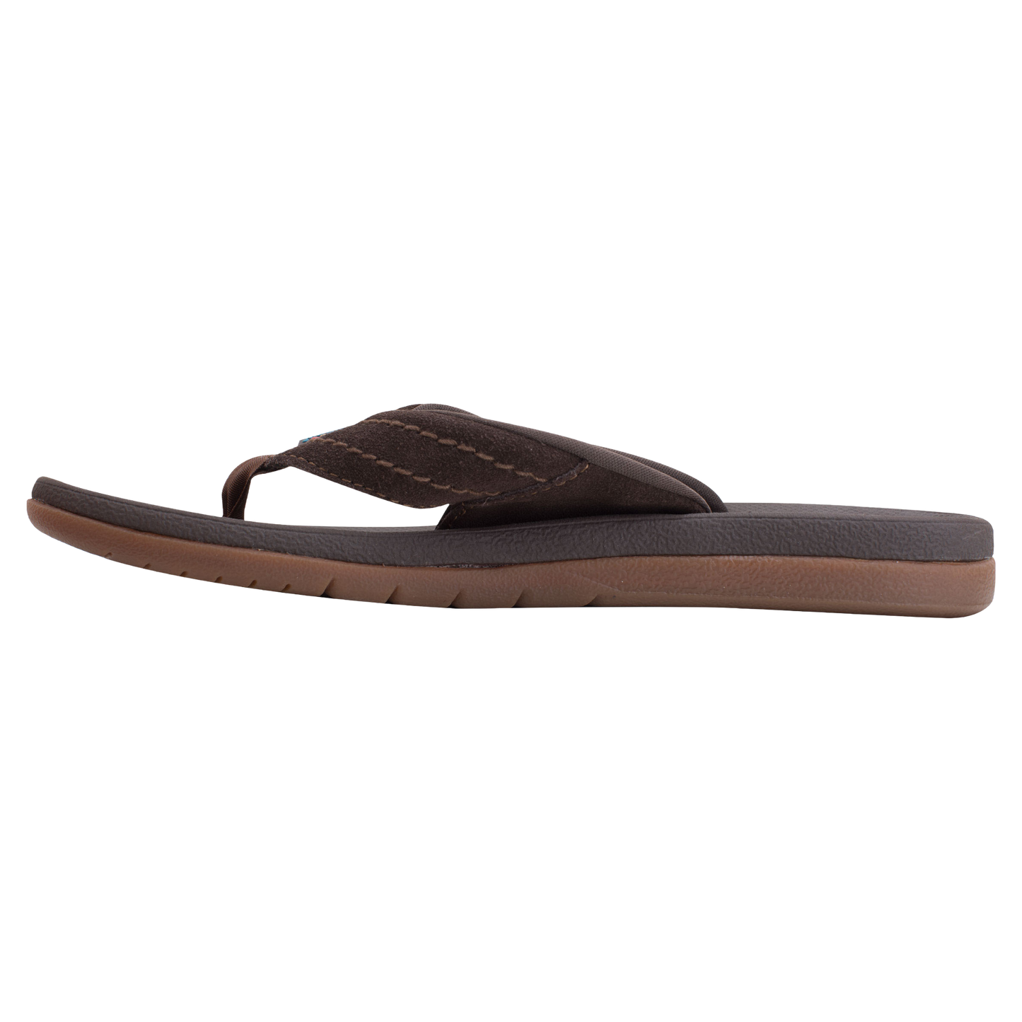 Rainbow Men's East Cape Molded Rubber Dark Brown Sandal EASTCAPE-DKBR