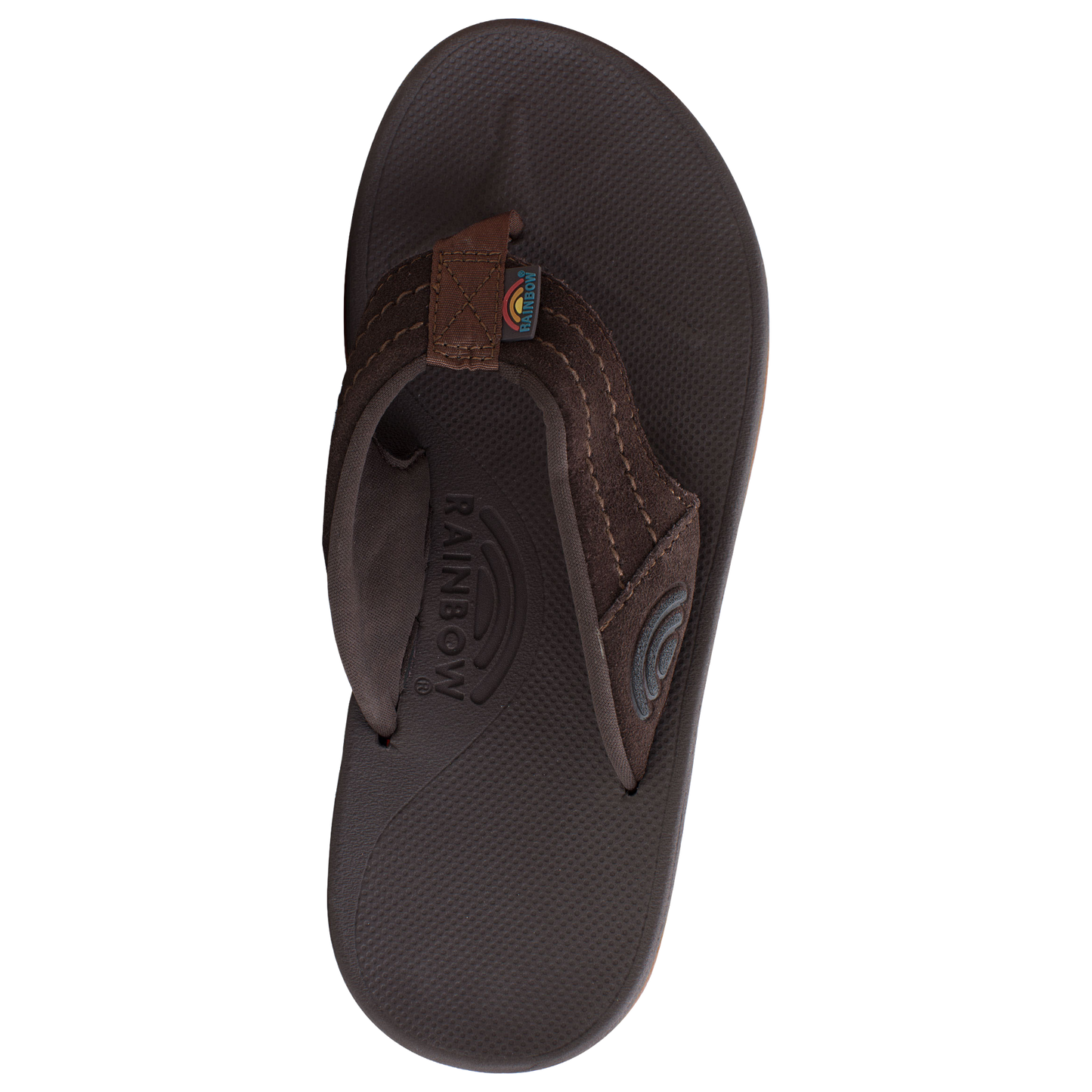 Rainbow Men's East Cape Molded Rubber Dark Brown Sandal EASTCAPE-DKBR