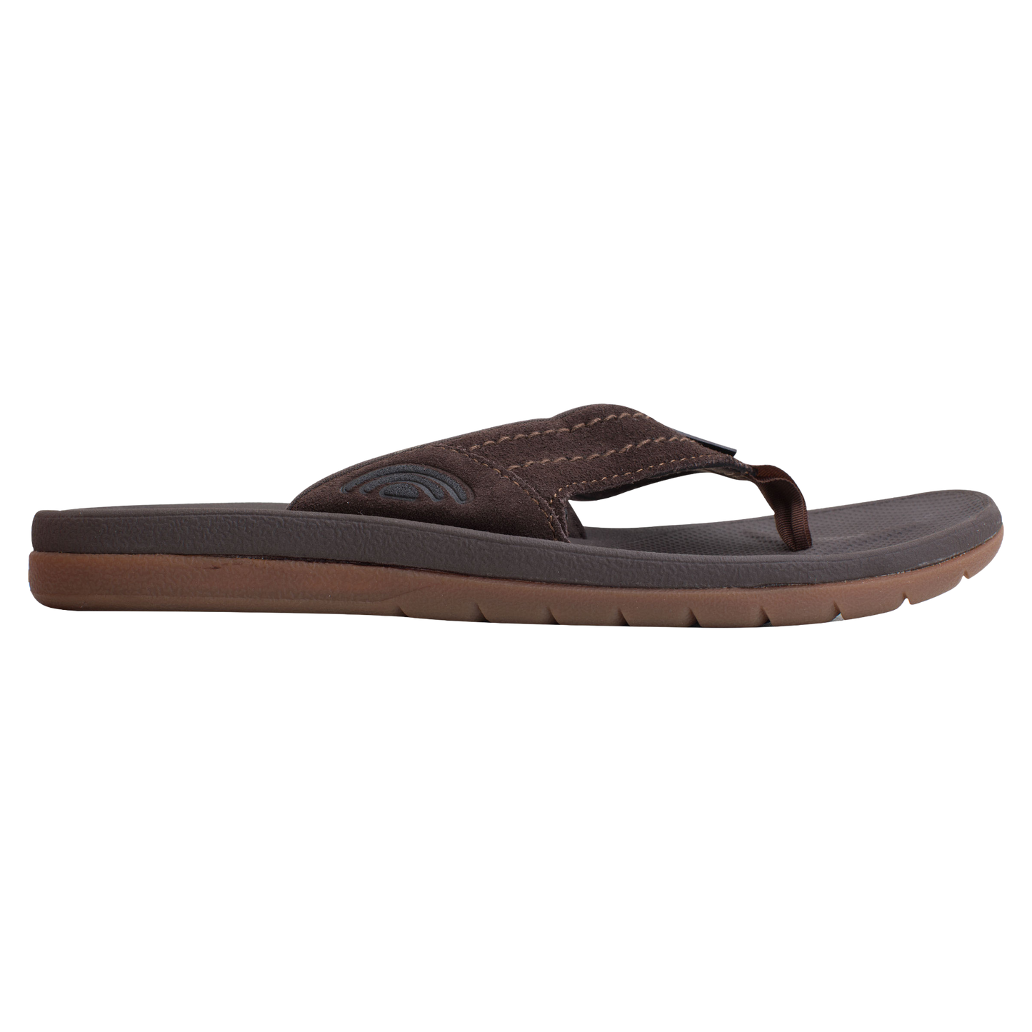 Rainbow Men's East Cape Molded Rubber Dark Brown Sandal EASTCAPE-DKBR