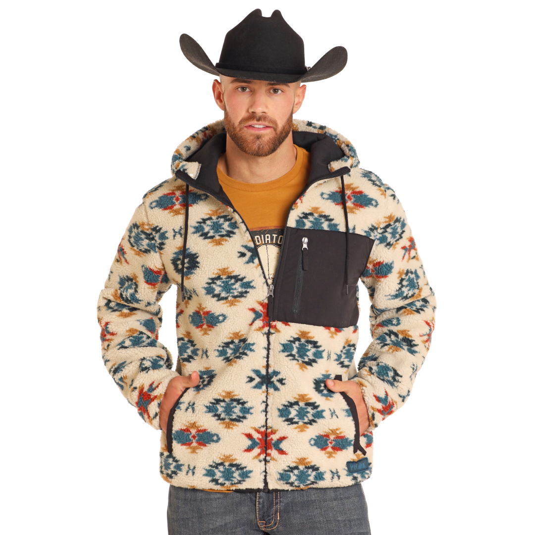 Powder River Outfitters Men's Berber New Body Natural Jacket DM92C04102