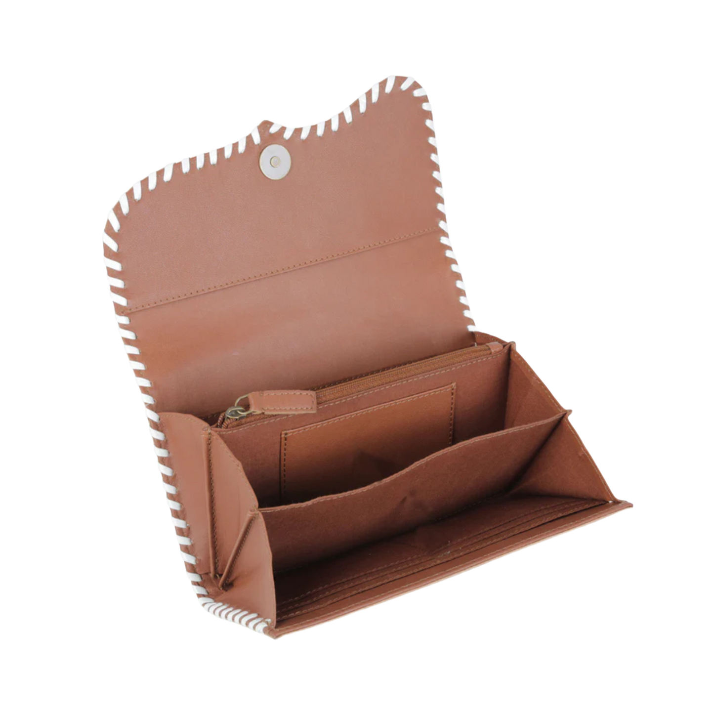 Myra Bag Ladies Oneiric Light Brown Leather Wallet S-5368