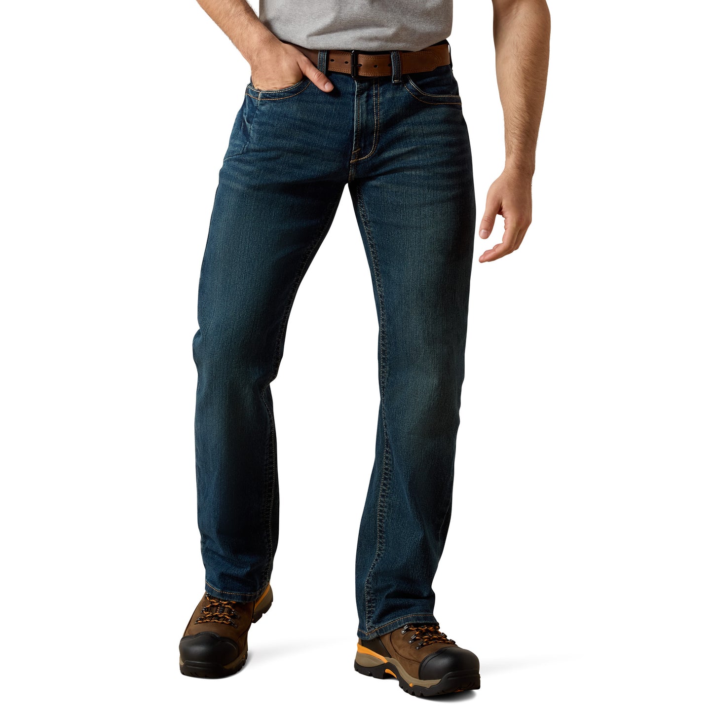 Ariat® Men's Rebar M4 Durastretch Bodie Boot Cut Work Jeans 10016220