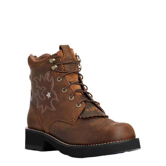 Ariat Ladies Probaby Lacer Driftwood Brown Boots 10001090