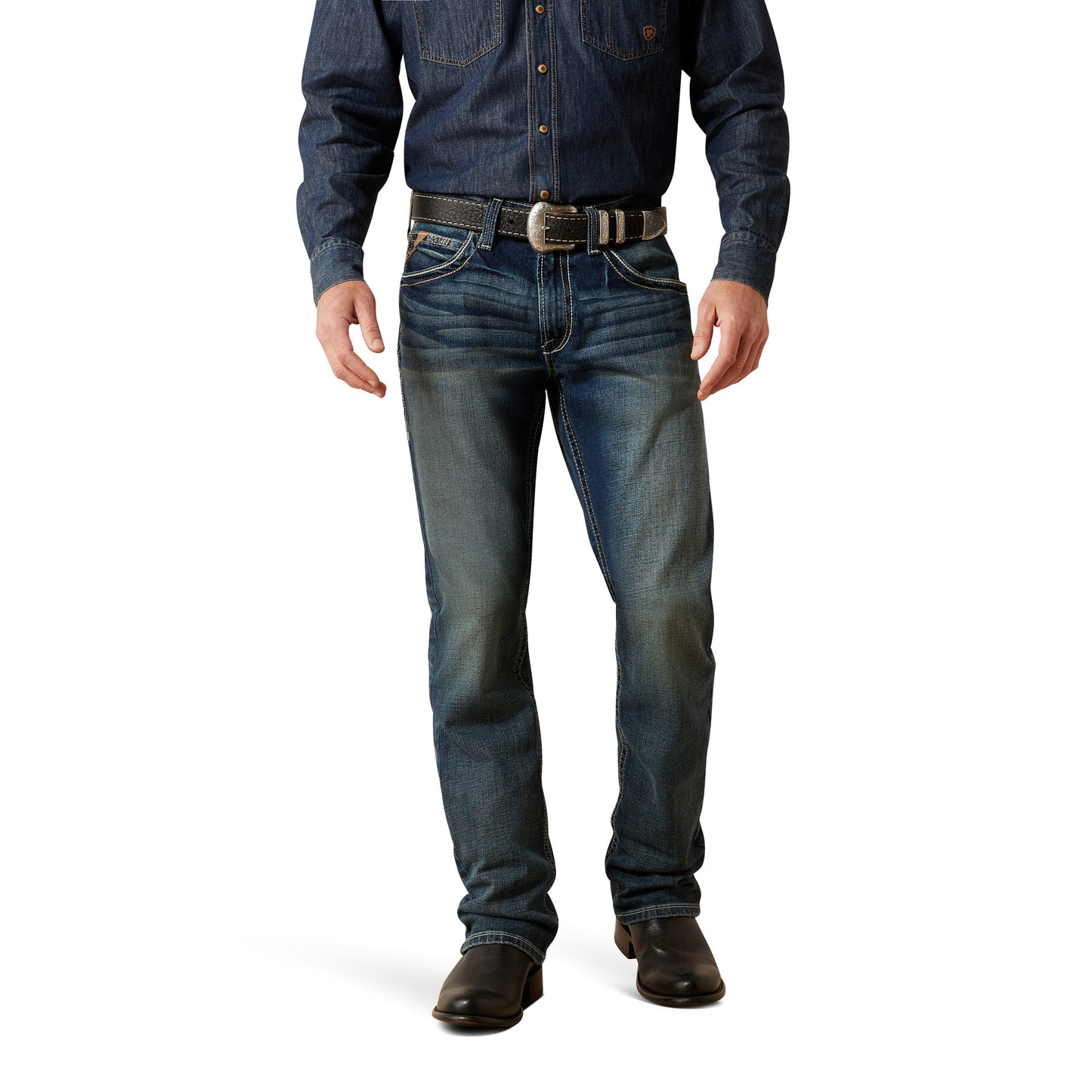 Ariat Men's M5 Slim Stretch Adkins Stackable Straight Leg Jean 10030275