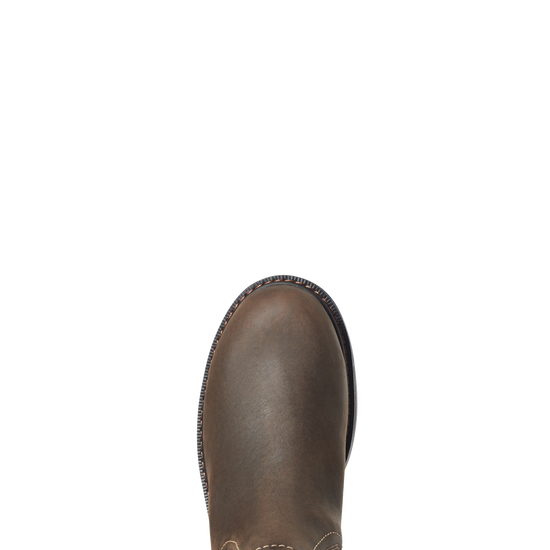 Ariat Ladies Riveter Chelsea CSA Waterproof Brown Work Boots 10035772