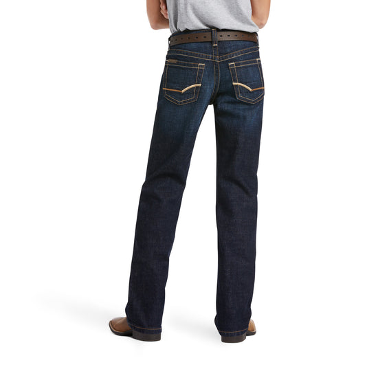 Ariat Boy's B5 Slim Straight Leg Blue Wash Jeans 10039858