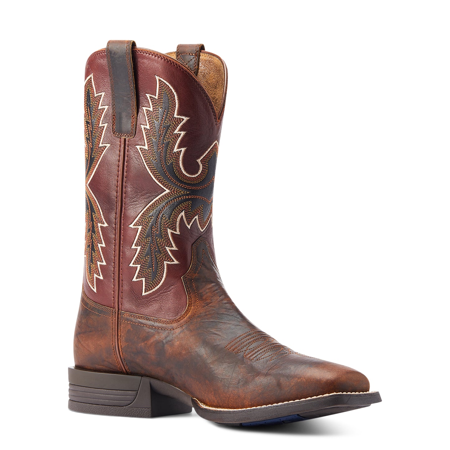Ariat Men's Pay Window Bartop Brown Square Toe Cowboy Boot 10044574