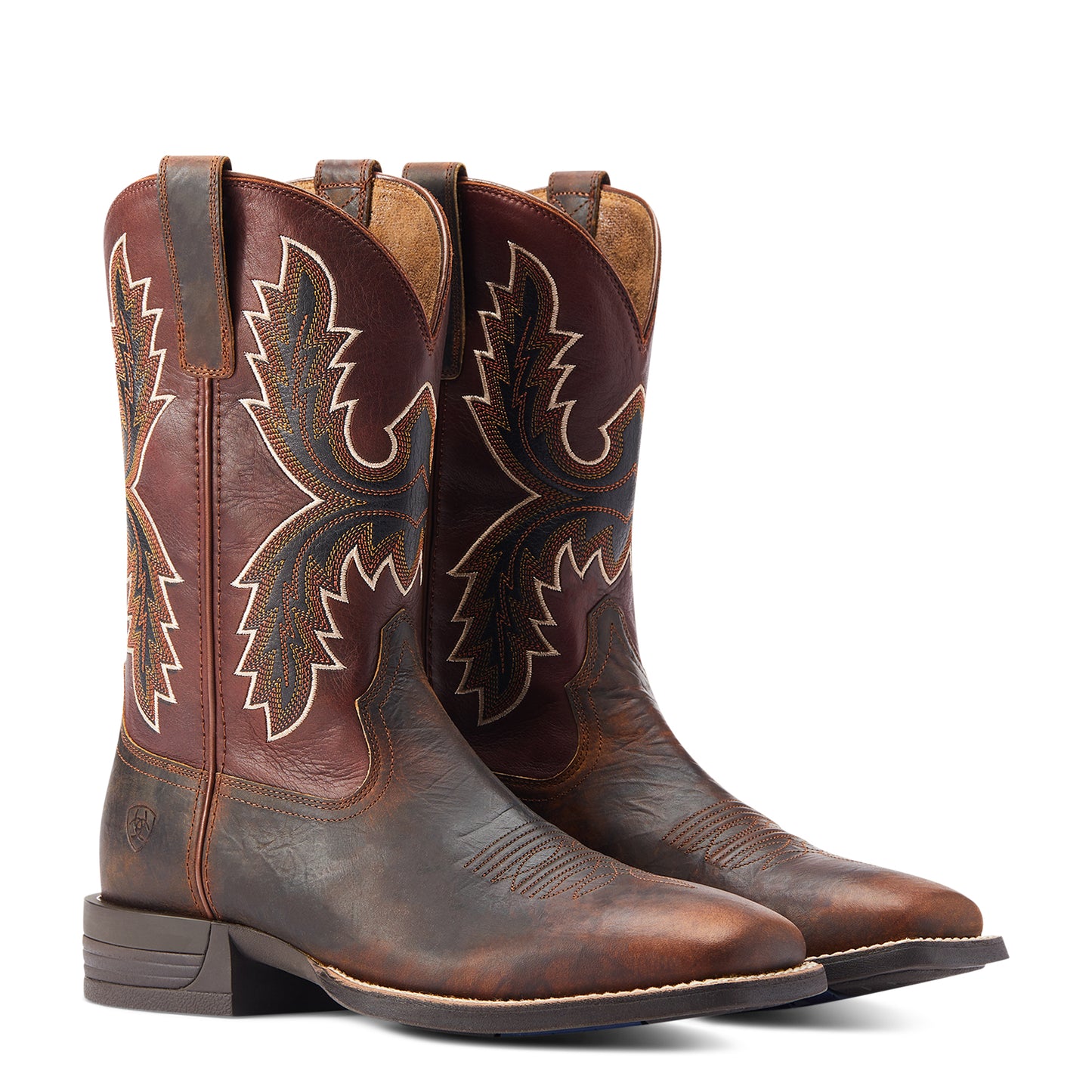 Ariat Men's Pay Window Bartop Brown Square Toe Cowboy Boot 10044574