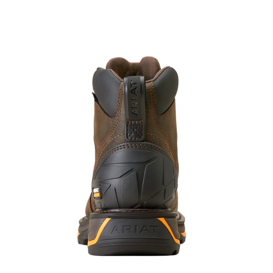 Ariat Men's Big Rig 6" Iron Coffee Waterproof Work Boot 10042551