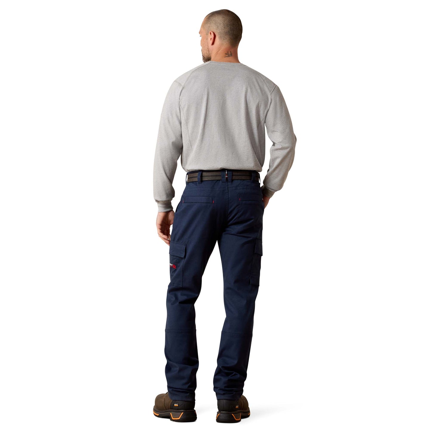 Ariat Men's M7 Durastretch Twill Straight Leg FR Navy Work Pant 10043150