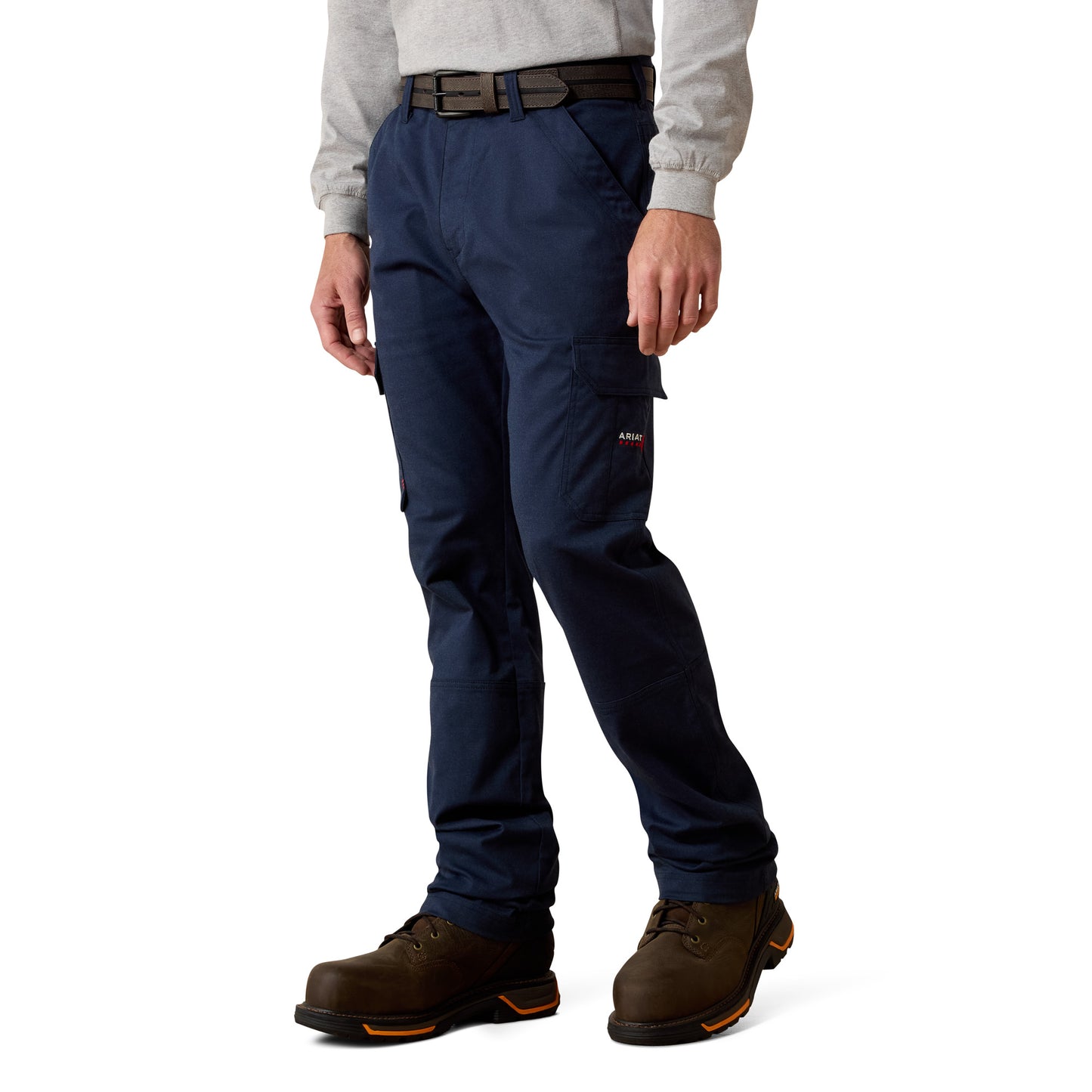 Ariat Men's M7 Durastretch Twill Straight Leg FR Navy Work Pant 10043150