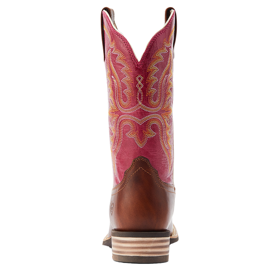 Ariat Ladies Olena Vintage Caramel Leather Western Boot 10044441