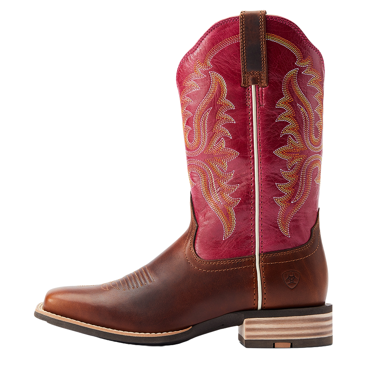 Ariat Ladies Olena Vintage Caramel Leather Western Boot 10044441