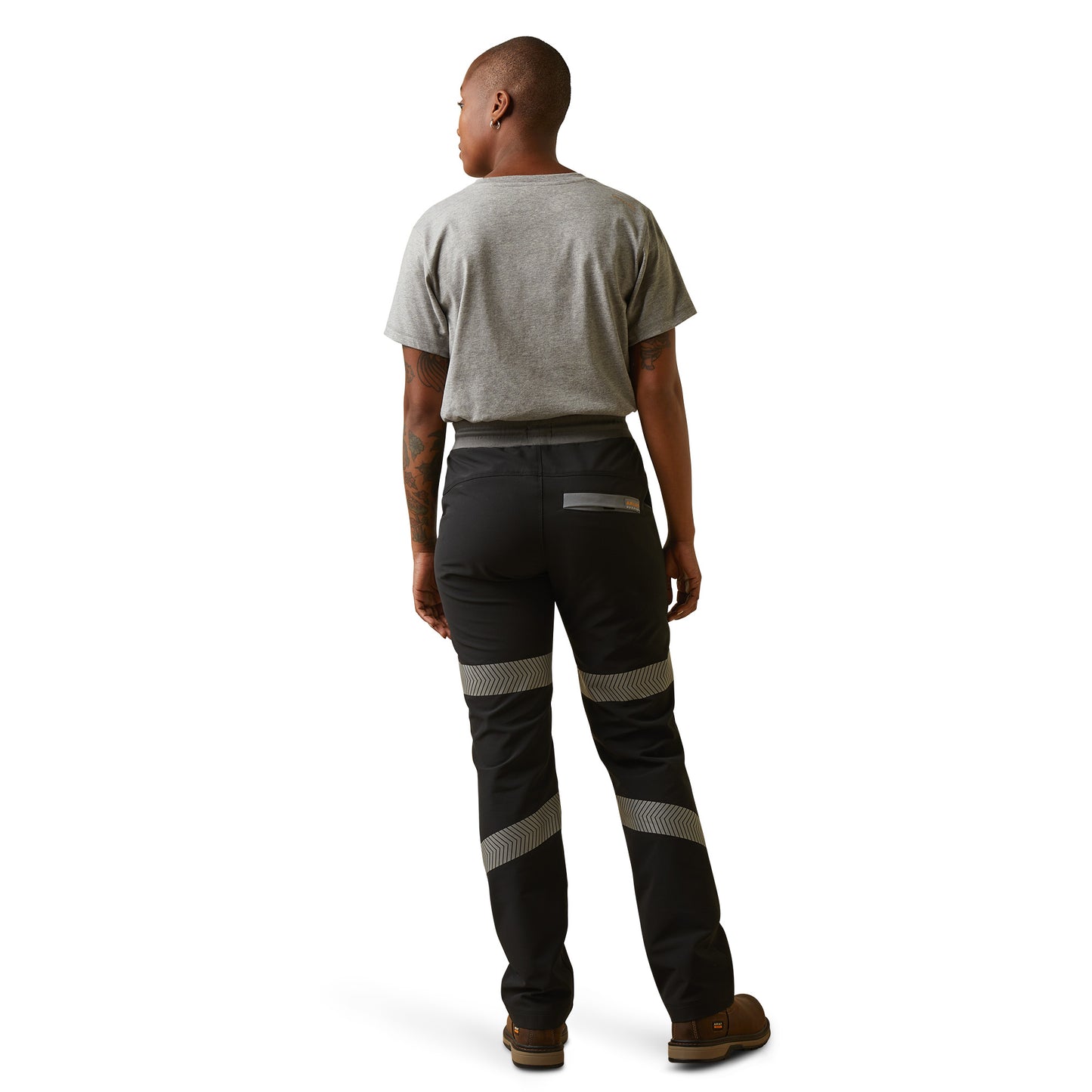 Ariat Ladies Black Rebar DuraStretch Pull-On Slim Leg Pant 10043157