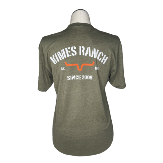Kimes Ranch Men's Afton Military Green Graphic T-Shirt S24M12S394C115