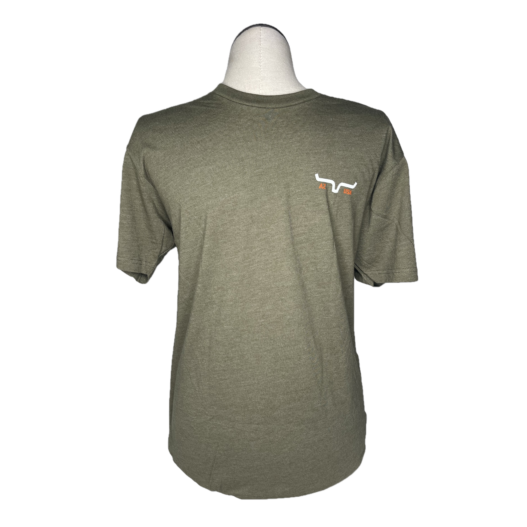 Kimes Ranch Men's Afton Military Green Graphic T-Shirt S24M12S394C115