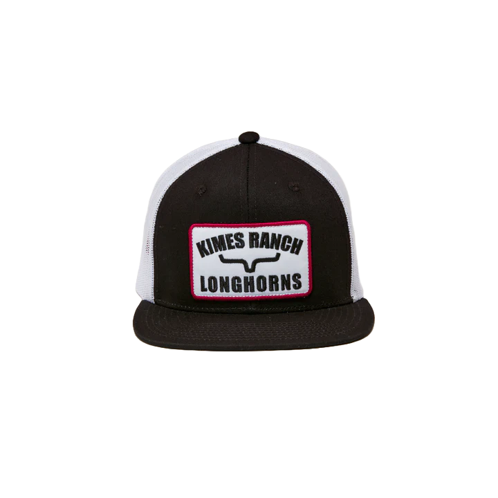 Kimes Ranch Men's LJC Black Trucker Hat S24U16S38CC018