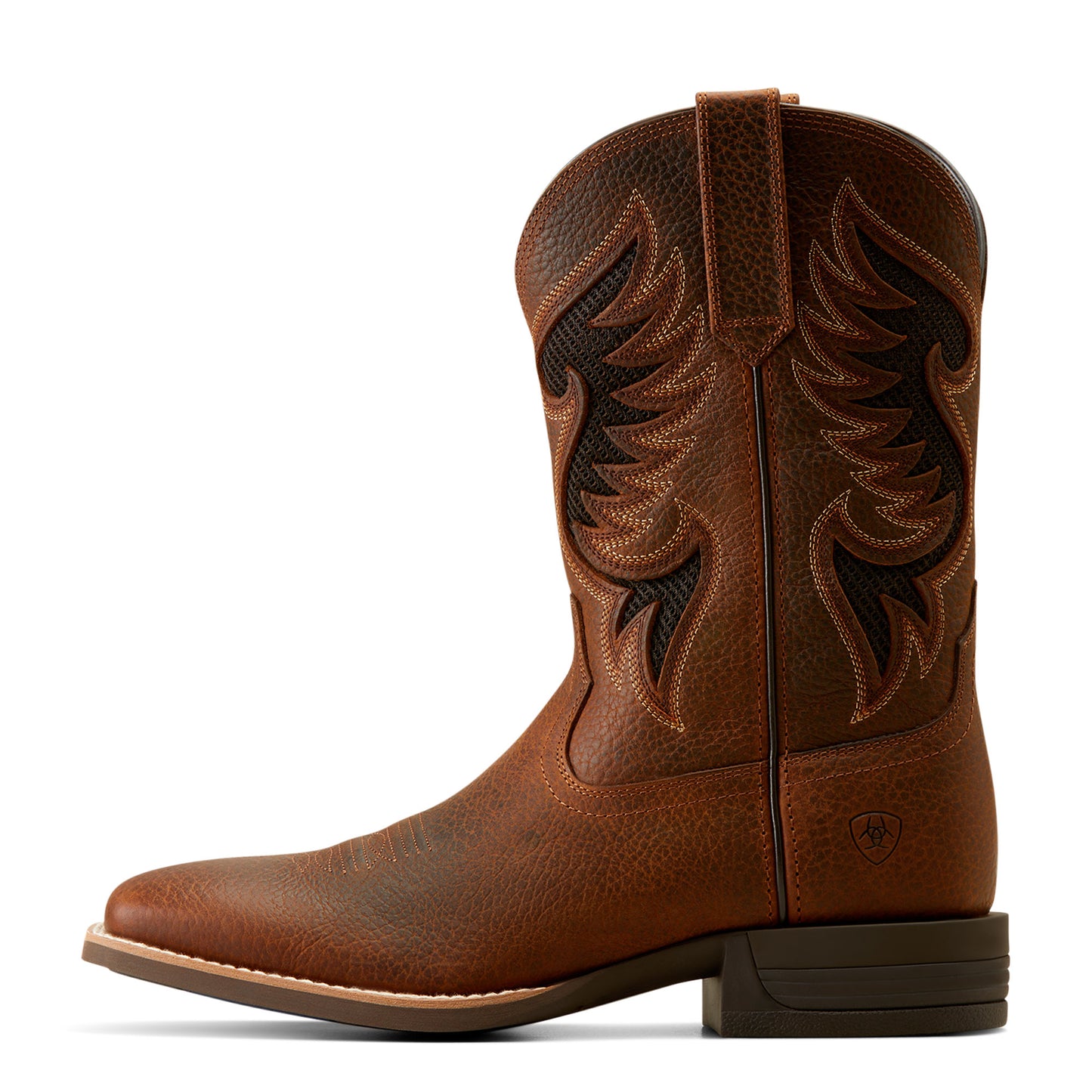 Ariat Men's Cowpuncher VentTEK Brown Oiled Rowdy Cowboy Boot 10051035