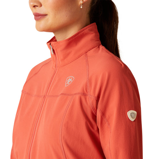 Ariat Ladies Agile Baked Apple English Softshell Jacket 10048895