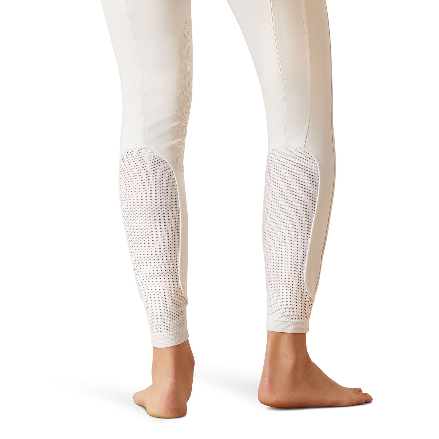 Ariat Ladies Tri Factor White Grace Knee Patch Breech 10049076