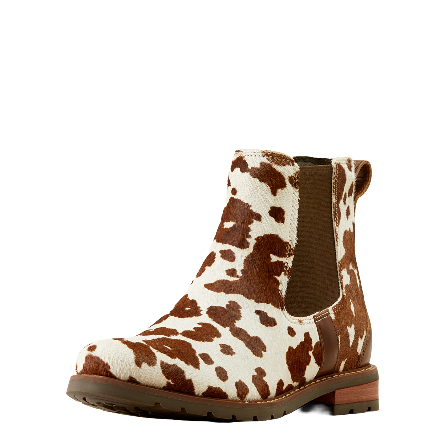 Ariat Ladies Wexford Cow Hair On Chelsea Ankle Boot 10050915