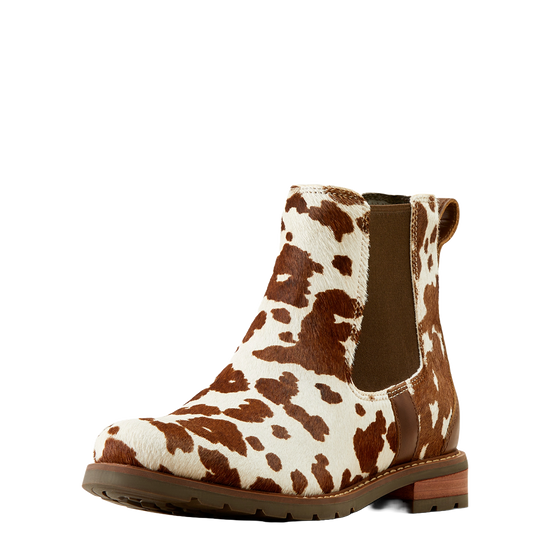 Ariat Ladies Wexford Cow Hair On Chelsea Ankle Boot 10050915