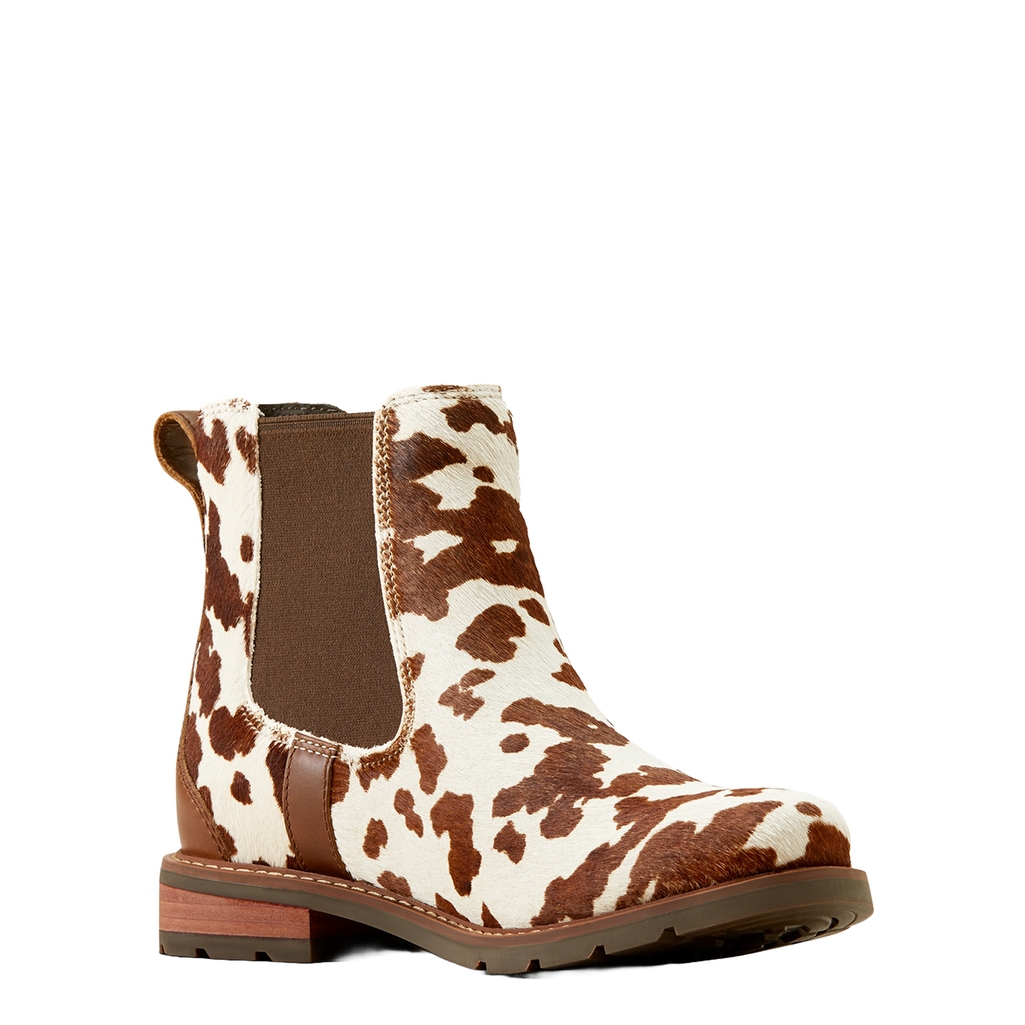 Ariat Ladies Wexford Cow Hair On Chelsea Ankle Boot 10050915