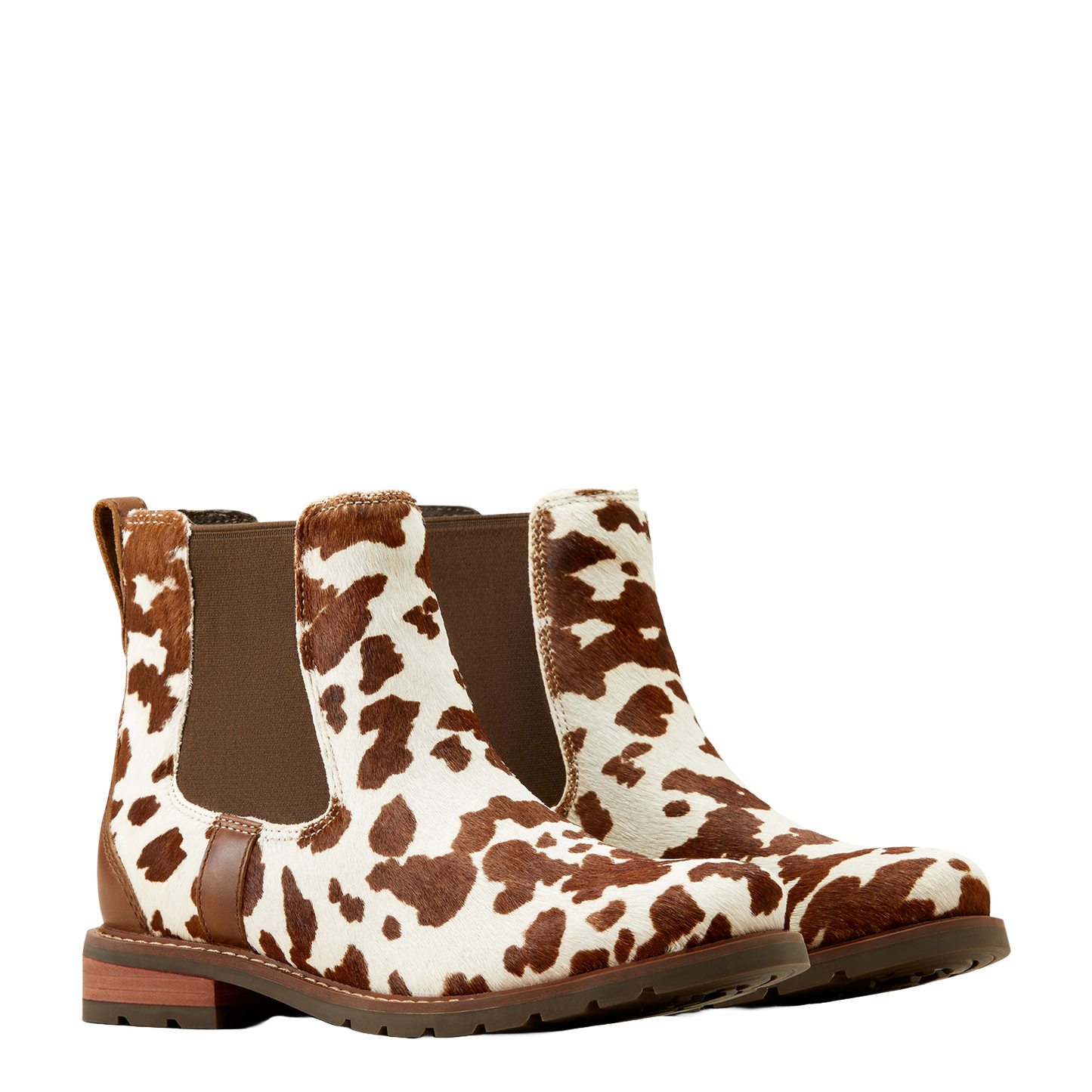 Ariat Ladies Wexford Cow Hair On Chelsea Ankle Boot 10050915