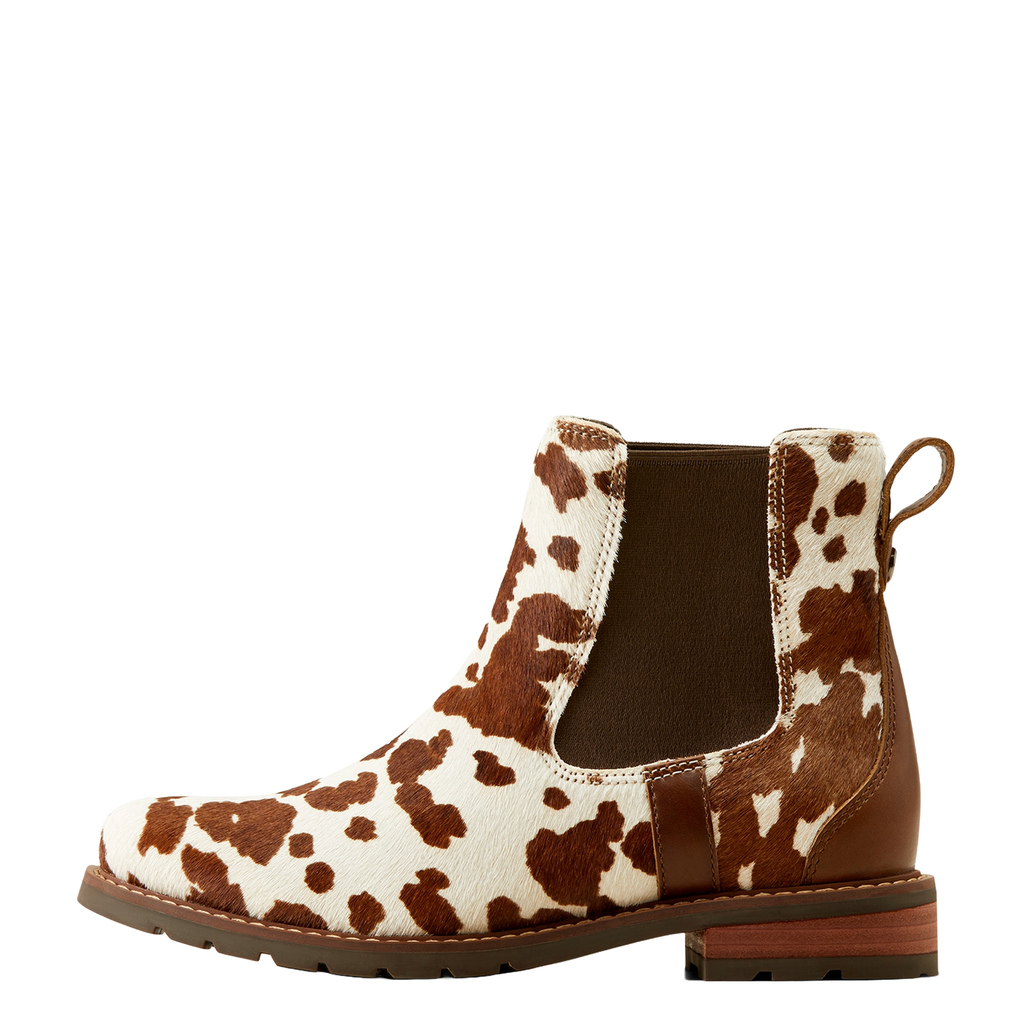 Ariat Ladies Wexford Cow Hair On Chelsea Ankle Boot 10050915