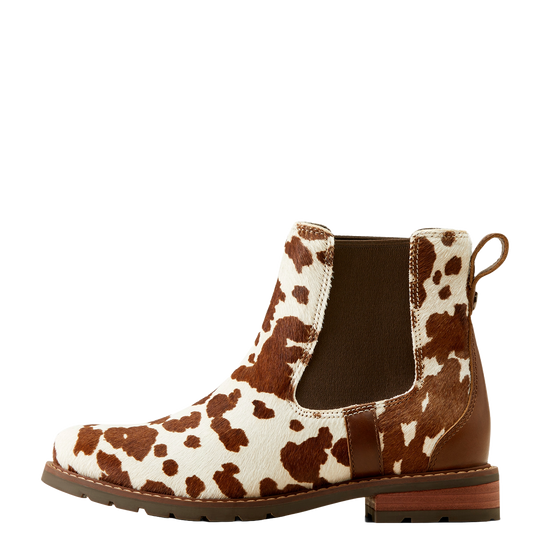 Ariat Ladies Wexford Cow Hair On Chelsea Ankle Boot 10050915