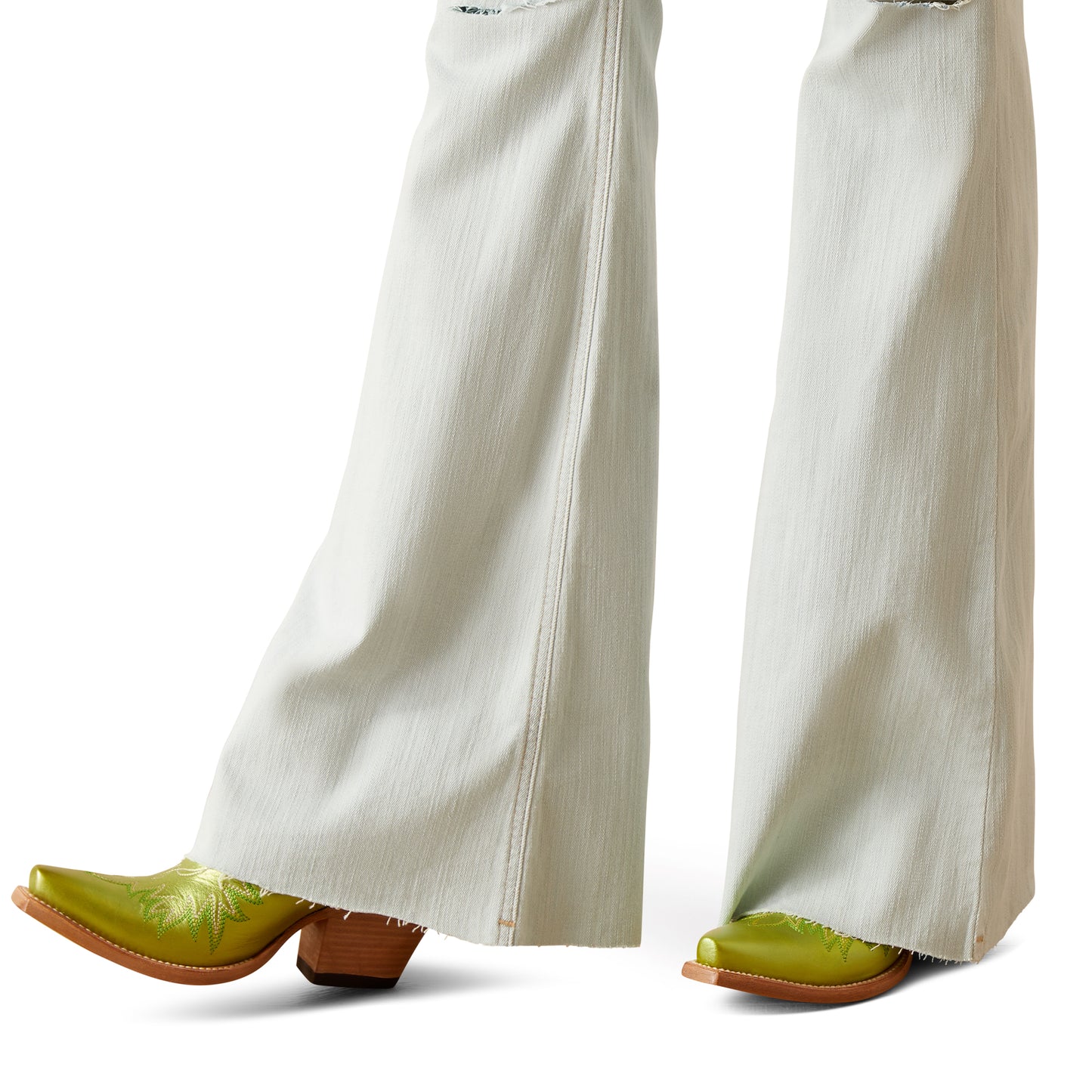 Ariat Ladies Perfect Rise Ophelia Ice Denim Flare Jeans 10048274