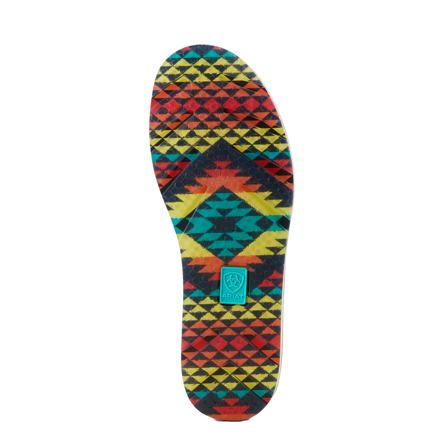 Ariat Ladies Teal Suede & Striking Serape Cruiser 10050955