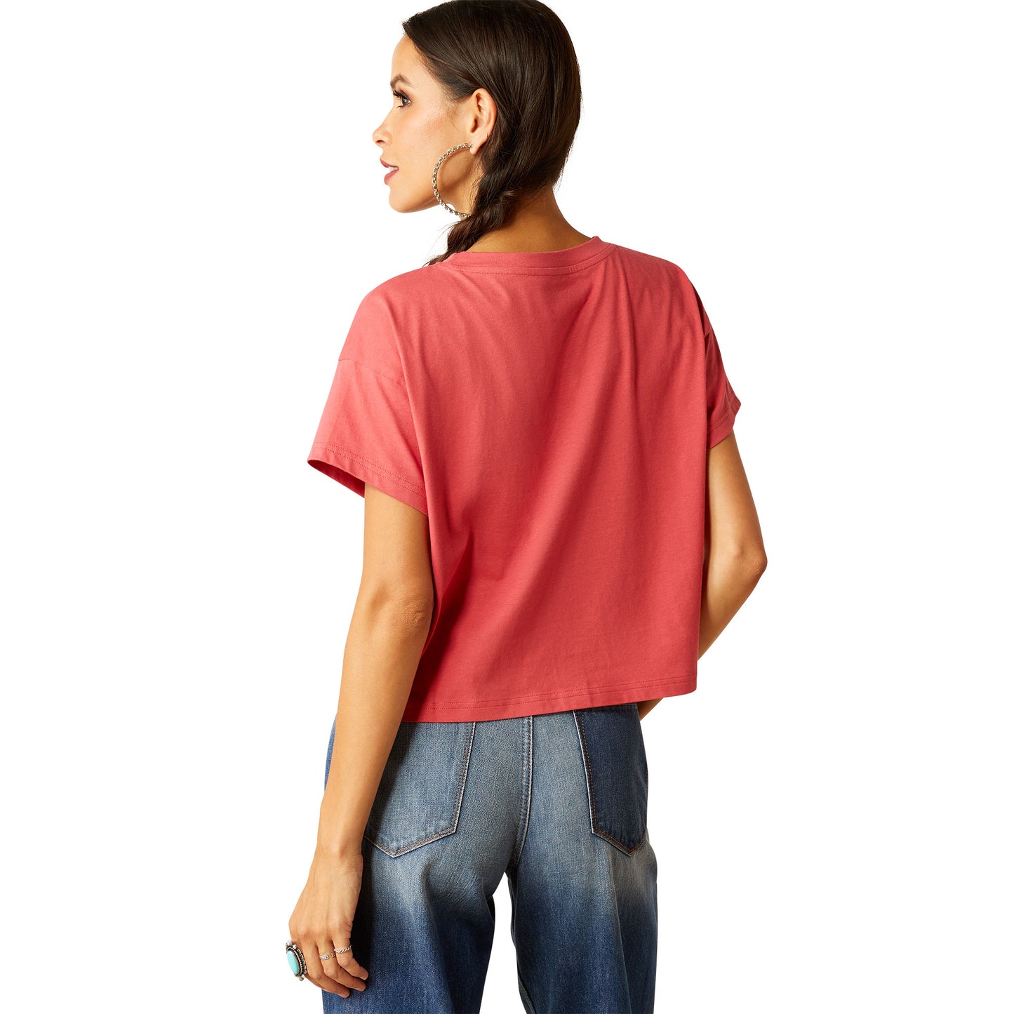 Ariat Ladies Lone Star Garnet Rose Graphic T-Shirt 10051299