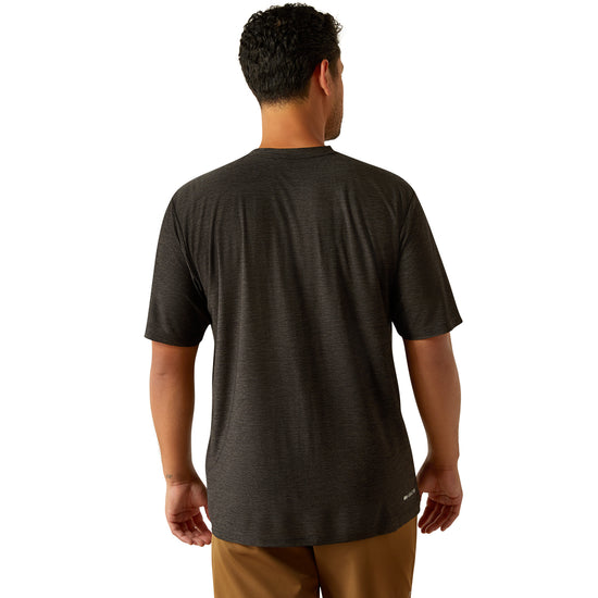 Ariat Men's Charcoal Chest Camo Stripe Charger T-Shirt 10054760