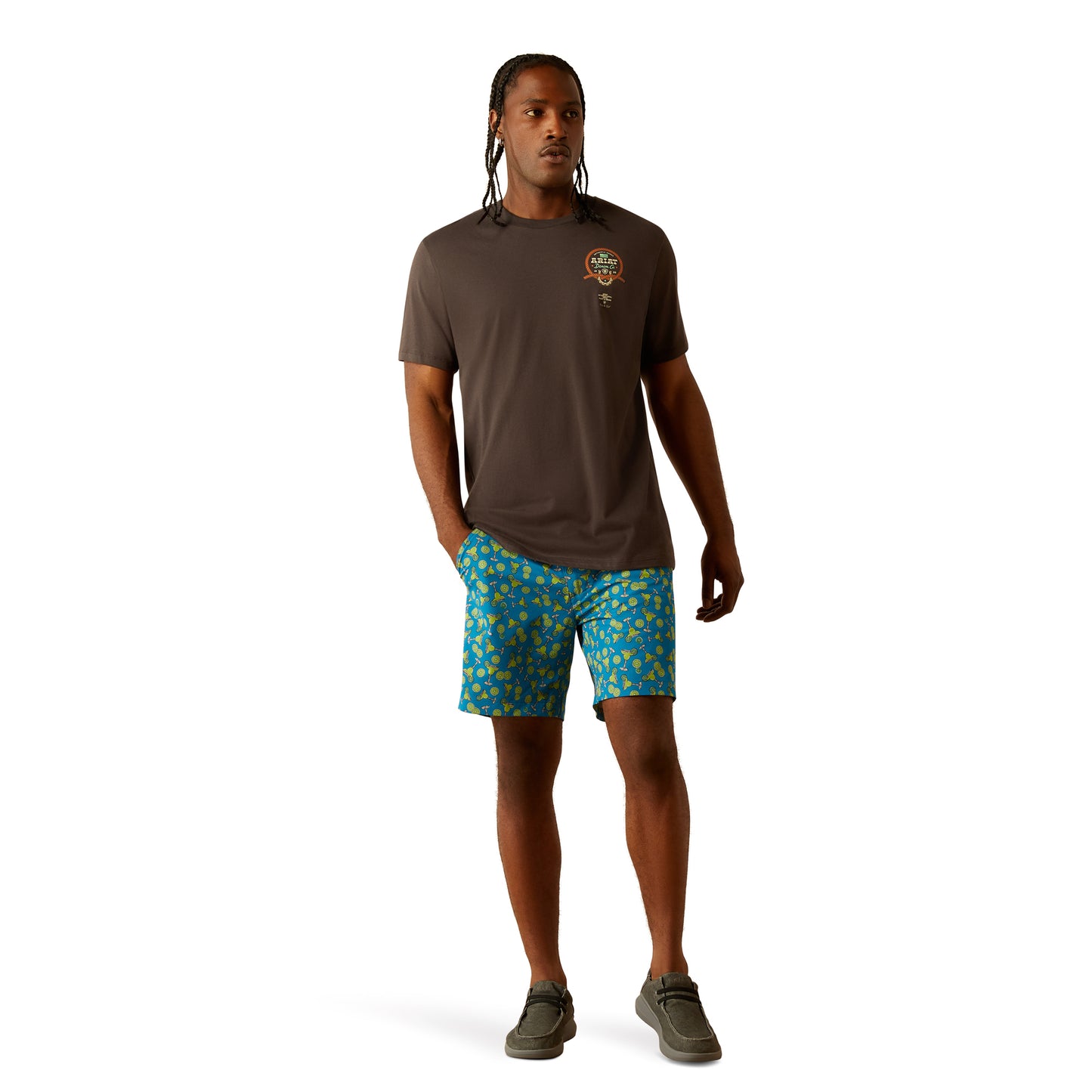 Ariat Men's Sponsors Vintage Black T-Shirt 10054841