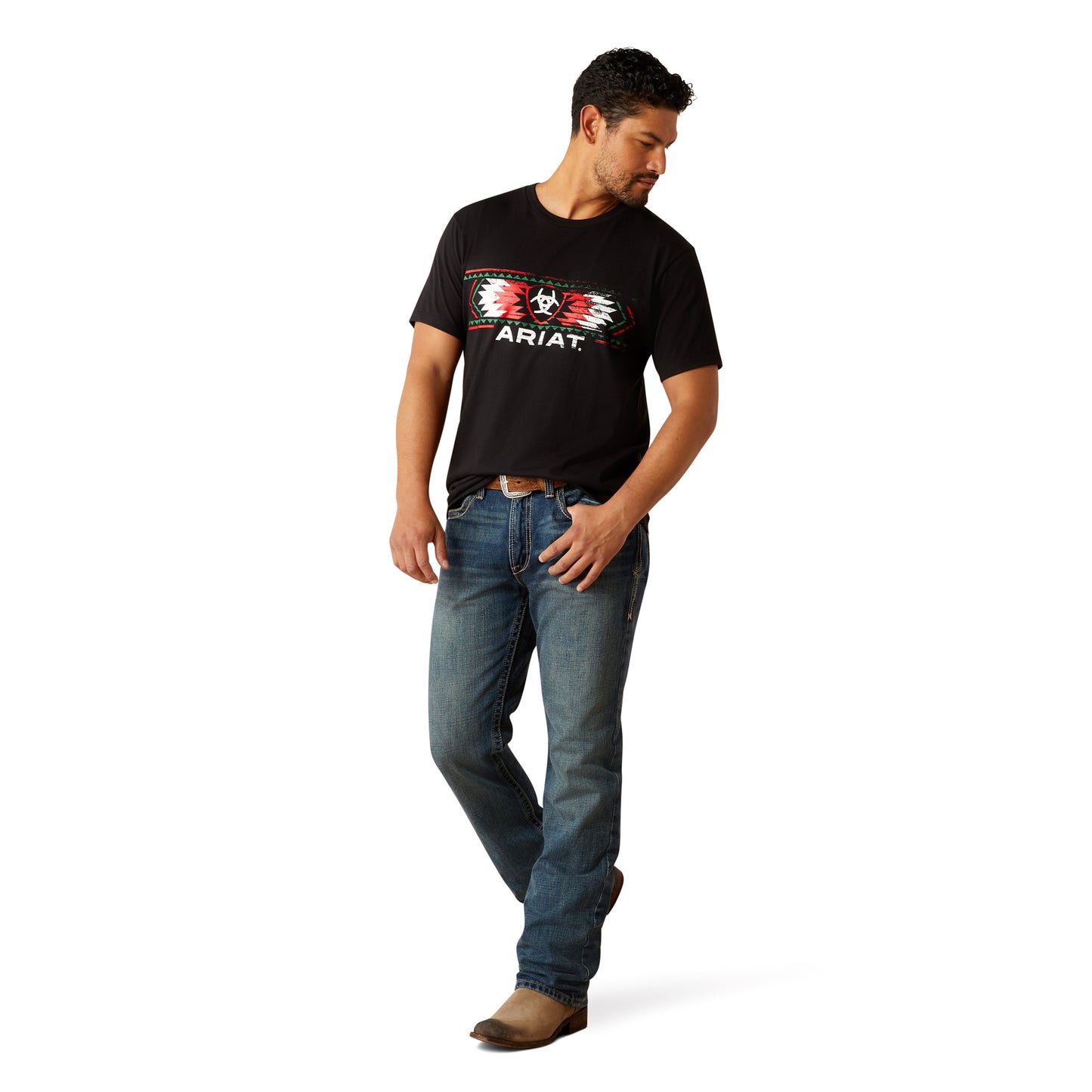 Ariat Men's Southwest Black Mexico T-Shirt 10055156